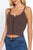 Front Closure With Hooks Sweater Cami Top