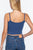 Round Neck W/removable Bra Cup Cotton Spandex Bra Top