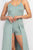 Scoop Buttoned Full Cami Top & Mini Shorts Set