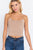 Elastic Strap Two Ply Dty Brushed Knit Cami Top