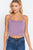 Elastic Strap Two Ply Dty Brushed Knit Cami Top