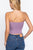 Elastic Strap Two Ply Dty Brushed Knit Cami Top