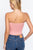 Elastic Strap Two Ply Dty Brushed Knit Cami Top