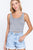 Scoop Neck 2 Ply Crop Tank Top