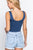 Scoop Neck 2 Ply Crop Tank Top