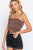 Ruched Side Shirring Cami Top