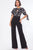 Print Top Detailed Fashion Jumpsuit