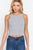 Halter Neck Rib Crop Tank Top