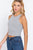 Halter Neck Rib Crop Tank Top