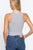 Halter Neck Rib Crop Tank Top