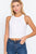 Halter Neck Rib Crop Tank Top