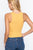 Halter Neck Rib Crop Tank Top