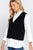 V-neck Cable Sweater Vest Cardigan