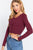 Long Slv Round Neck Viscose Sweater