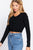 Long Slv Round Neck Viscose Sweater