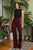 High Waist Pants With Self Fabric Buckle Detail On The Waist