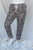 Plus Brown Leopard Print Two Pocket Joggers Pants