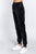 Waist Elastic Velour Long Jogger Pants