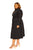 Puff Sleeve Trench Jacket Dress