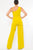 Cape Detailed Fashion Jumpsuit