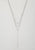 Dainty Metal Y Shape Necklace