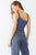 Viscose Blend Sleeveless Square Neck Bodysuit