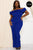 Ruffle Shoulder Shoulder Plus Size Jumpsuit