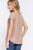 Short Dolman Slv Rib Knit Top