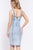 Sleeveless Stretch Denim Mini Dress