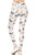 5-inch Long Yoga Style Banded Lined Sailor Printed Knit Legging With High Waist