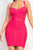 Sweetheart Wide Strap Bandage Dress