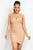 Sweetheart Wide Strap Bandage Dress