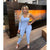 CM.YAYA Street Women Legging Pants Suit and One Shoulder Long Sleeve Crop Top Sexy Fashion Wo 2 Piece Set Outfits Chic Tracksuit