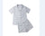 Casual New Women Loose Pajamas Sets Dot Print Summer Short Sleeves Shirts+Pants Sleepwear Nightwear Woman Pajama Homewear Robe|Pajama Sets|