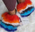 Casual Women Warm Plush Fur Slippers Girl's Fashion Amazing Fur Slides Ladies Lovely Luxury Furry Fur Flip Flops Home Flat Shoes