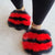 Casual Women Warm Plush Fur Slippers Girl's Fashion Amazing Fur Slides Ladies Lovely Luxury Furry Fur Flip Flops Home Flat Shoes