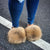 Casual Women Warm Plush Fur Slippers Girl's Fashion Amazing Fur Slides Ladies Lovely Luxury Furry Fur Flip Flops Home Flat Shoes