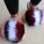 Casual Women Warm Plush Fur Slippers Girl's Fashion Amazing Fur Slides Ladies Lovely Luxury Furry Fur Flip Flops Home Flat Shoes