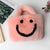 Cute Smiley Face Women Plush Shoulder Bag Soft Faux Fur Ladies Chain Messenger Bags Fashion Female Small Purse Handbags Bolsas