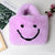 Cute Smiley Face Women Plush Shoulder Bag Soft Faux Fur Ladies Chain Messenger Bags Fashion Female Small Purse Handbags Bolsas