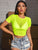 Mesh Crop Top Without Bra