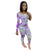 Echoine 2022 Autumn New Fashion Printed One Shoulder Long Sleeve Jumpsuit Ladies Sexy Slant Collar Bodysuit Romper Playsuit