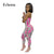 Echoine 2022 Autumn New Fashion Printed One Shoulder Long Sleeve Jumpsuit Ladies Sexy Slant Collar Bodysuit Romper Playsuit