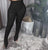 Echoine Thick Fleece Warm PU Leather Pants Pleated Ruched Pleated stacked pants Flare Split Club Trousers Legging Partywear New