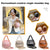 Fashion Basketball Football Shoulder Bags for Women Chain Casual Zipper Totes Purse PU Leather Messenger Crossbody Handbags