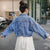 Fashion Diamonds Denim Jacket Women Loose Short Outwear 2021 Spring Autumn Street Indie Aesthetic Lapel Beading Cowboy Jackets|Jackets|