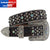 Fashion Luxury Strap Diamond Belt Western Crystal Studded Belt Cowgirl Cowboy Rhinestone Belt For Women Men Jean Cinto De Strass