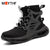 Fashion New Work Safety Boots Men Work Sneakers Steel Toe Safety Shoes Men Indestructible Shoes Puncture-Proof Work Boots 49 50