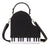 Fashion Piano Style Ladies Box Shape Handbag Shoulder Bag Party Purses Female Crossbody Bag for Women Designer Bag Pu Leather