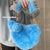 Faux Fur Winter Women Handbags Cute Plush Ladies Heart Shaped Shoulder Bag Cute Female Clutch Purse Love Handbags Messenger Bag